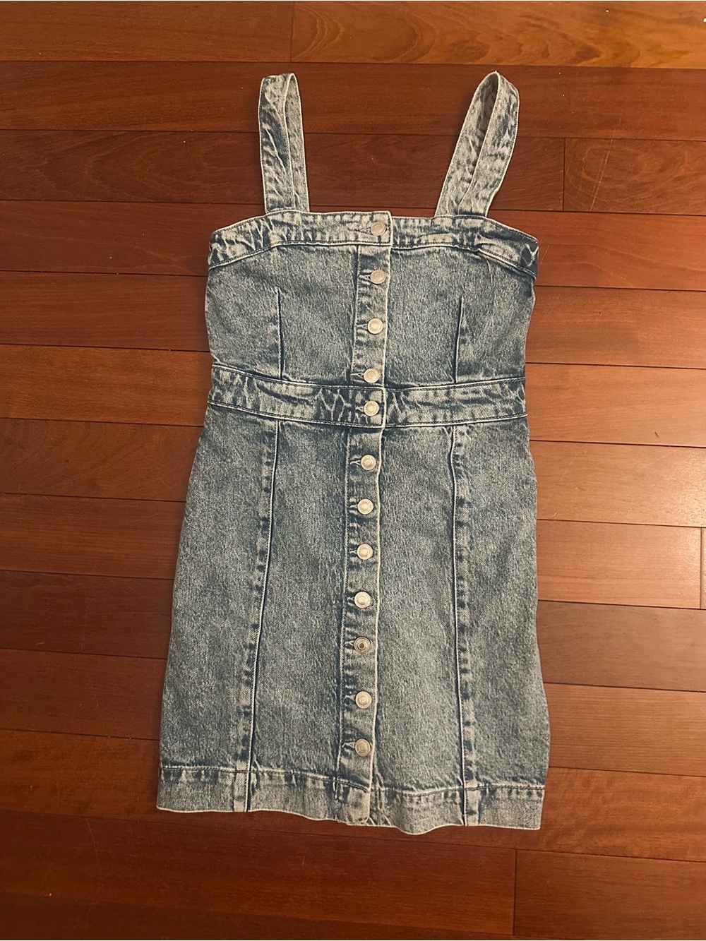 AllSaints Denim Mini Dress size 0 NWOT
